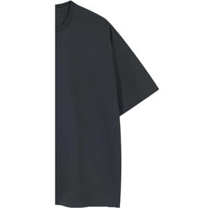 Eco-Friendly Breathable Organic Cotton Canvas <b>Fabric</b> Short Sleeve Blank Casual Shirts for Men Plus Size Oversize Embossed Front - Product Image 5