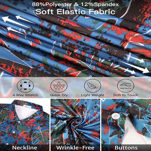 T-shirt à col rond avec sublimation personnalisée au design respirant pour la sérigraphie à motif solide de sports de plage - Product Image 5