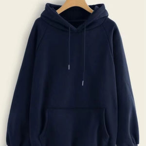 Sweats à capuche 100% coton pour femmes 280 GSM Polyester-Sweat à capuche d'hiver brodé et imprimé en molleton de coton avec logo avant - Product Image 1