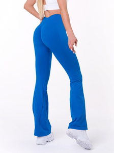 Leggings évasés respirants pour femmes Leggings évasés extensibles taille haute Ajustement confortable pour Yoga Gym et tous les jours - Product Image 4