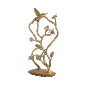 Humming Bird Figurine Sculpture Add Luxurious Eye Catching Appeal To Your Home Furnishing Decor And A Perfect Gifting Solution