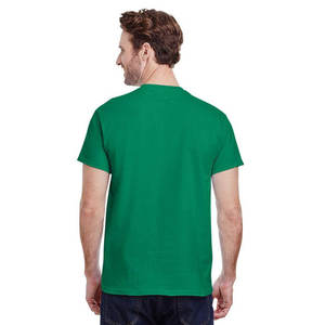 T-shirts d'été à manches courtes pour adultes T-shirt uni 100% coton pour sublimation T-shirt pour homme - Product Image 4