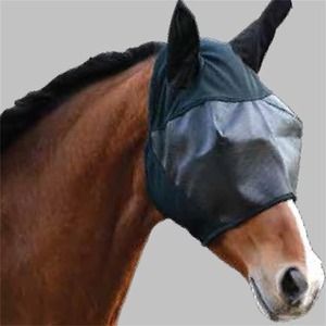 Máscara de mosca de caballo flexible con malla suave a prueba de UV, material ligero transpirable para pastoreo y pantalones de montar - Product Image 3