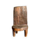 Indian Naga Tribal Wooden Chair Hand Carved Antique Rustic <b>Hotel</b> Interior <b>Furniture</b> Mix Match 1 Container - Product Image 2