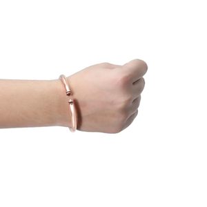 Boutons de manchette ronds en cuivre faits à la main avec finition polie, style moderne et traditionnel, accessoires de costume à bas prix - Product Image 3