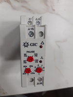 Timer Digital Mekanis 2ASDTO GIC 240V 50/60Hz Ramah Lingkungan Penggunaan Industri Kontrol Otomatis Material PVC 5A Pengaturan Maksimal 120 detik