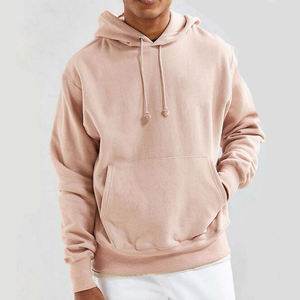 Temporada de otoño, venta al por mayor, suéter de gran tamaño liso en blanco, suéter con capucha de lana de algodón de invierno para hombre, chándales con cremallera completa - Product Image 1