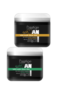 Erreelle Italia Prestige Styling <b>Wet</b> <b>Look</b> Hair <b>Gel</b> Extra Strong Superior Hold Unisex All Hair Types - Product Image 4