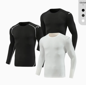 Camisetas Deportivas Personalizadas OEM para Hombre, Ropa Deportiva para Correr, Trotar, Gimnasio, Cuello Redondo, Manga Corta, Ajuste Holgado, Casual, con Letras, Secado Rápido - Product Image 3