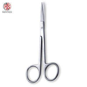 Ciseaux Iris de Qualité Supérieure Polissage Miroir Ciseaux Iris pour Procédures Ophtalmiques Délicates - Product Image 5