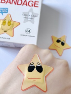 Disesuaikan bentuk yang berbeda band bantuan luka plester perekat perban kohesif pada kepala wajah bahu - Product Image 5