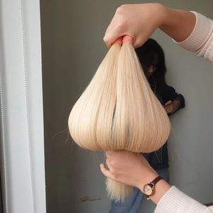 Extensions de cheveux humains russes et vietnamiens de qualité Remy en gros, perruque indienne brute, lots en vrac, livraison gratuite, prix de gros - Product Image 1