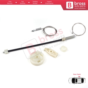 ชุดซ่อมมอเตอร์กระจกหน้าต่างด้านหลังขวา รุ่น BWR913 สำหรับ 206 CC 2D T16 ปี 2000-2008 รถ 2 ประตู คูเป้ เปิดประทุน 922458 - Product Image 3