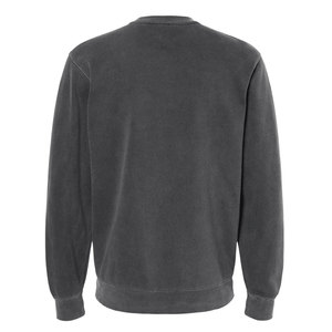 360g Cotton Pullover Wholesale Long Sleeve Embroidery Custom Logo Blank <b>Men's</b> Sweatshirts Deep <b>Grey</b> - Product Image 3