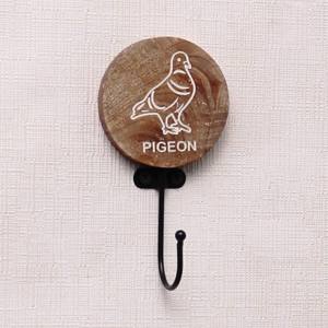 Estante de Esquina de Madera para Montar en la Pared, Organizador y Soporte, Compra un Juego de Estantes Metálicos para Montar en la Pared con Diseño Tallado - Product Image 6