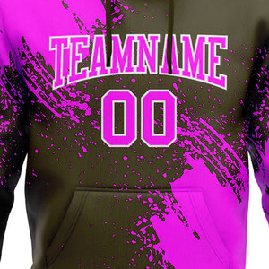 Hot Sale Loose Fit Sweatshirt New Hooded Pullover Jacket Autumn and Winter Fleece Solid <b>Pattern</b> Men Hoodie - Product Image 3