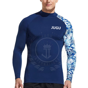 Hot Selling <b>Custom</b> Logo Men Knitted <b>Compression</b> <b>Shirts</b> Solid Long Sleeve Breathable Eco-Friendly Quick Dry Latest <b>Design</b> - Product Image 1