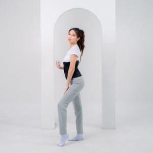 Ceinture de maintien post-partum respirante et lavable en coton et caoutchouc élastique souple Top PT JTS pour le maintien de la posture - Product Image 6