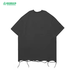 เสื้อยืดคอโอ ทรงปกติ ผ้าโพลีเอสเตอร์/คอตตอน รับผลิตตามแบบ (OEM) พร้อมปักโลโก้  ผ้าเนื้อนุ่ม ย้อมสีพื้น สไตล์ลำลอง คอเสื้อแบบเจอร์ซีย์  ทรงพอดีตัว สำหรับผู้ชาย - Product Image 6