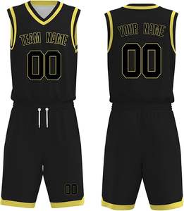 Uniforme de baloncesto sin mangas de nuevo diseño con pantalones cortos de baloncesto de verano Colo & Size BSCI personalizados - Product Image 1