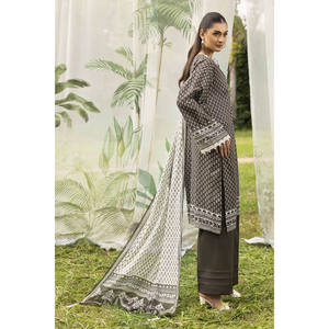 Traje de 3 Piezas Estampado para Mujer con Dupatta, Colección SD-52158 - Product Image 1