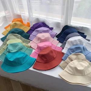 Haute qualité seau chapeau lavande couleur personnalisé 3d broderie Logo casquettes pêcheur chapeau coton unisexe adulte personnalisé seau chapeaux - Product Image 1