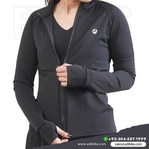Veste à Capuche Femme Fitness Coupe-Vent Eco Friendly Sublimation Vente en Gros - Product Image 2