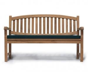 Banco de Patio de Teca de 3 Plazas, Minimalista, Resistente al Agua, para Hoteles, Restaurantes y Apartamentos - Product Image 3