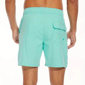 กางเกงขาสั้นเล่นกีฬาลำลองสำหรับผู้ชาย, เอวหลวมมีเชือกผูกเอวขนาดกลางน้ำหนักเบามีกระเป๋ายืดได้หลายกระเป๋าเป็นมิตรกับสิ่งแวดล้อม - Product Image 5