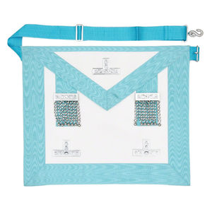 Étoles maçonniques de luxe personnalisées de haute qualité, brodées, à coudre, avec aimant et tissu doux et respirant - Product Image 2