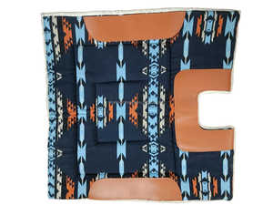 Silla de montar de algodón Navajo Horse, asiento de cuero indio de Color bronceado auténtico, tamaño 30x3 0/32x32, OEM/ODM personalizado, precio más bajo, venta al por mayor - Product Image 3