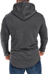 Sudaderas ligeras para hombre, 100% algodón, suéter de lana de peso pesado, Sudadera con capucha personalizada de gran tamaño, ropa de calle 5XL - Product Image 2