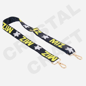 Correa de Bolso con Lentejuelas y Cuentas de Cristal para el Día del Juego, Color Personalizado, Cuentas de Semillas Estilo Indio, Tamaño Personalizado, Se Acepta Logotipo Personalizado - Product Image 3