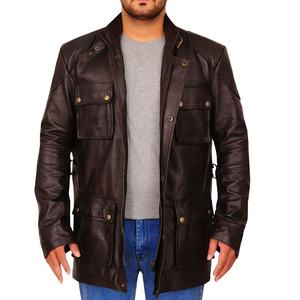 Chaqueta de carreras de motocicleta para hombre, chaqueta de cuero impermeable, totalmente personalizada, última colección - Product Image 6