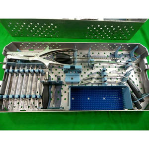 Système de plaques de fusion vertébrales pour tuteur de colonne cervicale antérieur, instruments chirurgicaux en acier inoxydable, approuvé CE ISO, Narham - Product Image 3