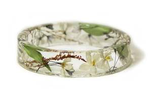 Bracelet multicolore éblouissant exagéré pour femmes large bracelet acrylique carré irrégulier bijoux de couleur - Product Image 5