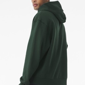 เสื้อมีฮู้ดแบบสวมศีรษะสำหรับผู้ชาย400ผ้าฟลีซ100% หนาทำจากผ้าฝ้าย GSM French Terry เสื้อมีฮู้ดทรงหลวมมีซิป - Product Image 3