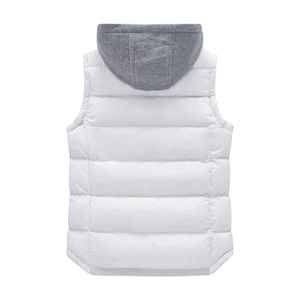 OEM Custom Men's Sleeveless <b>Puffer</b> Vest <b>Jacket</b> Bubble Hooded with Stand Collar Sale in Very Low <b>Cheap</b> Good Price - Product Image 5