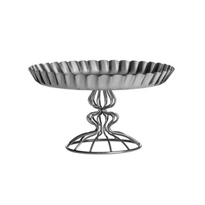 Vajilla para el hogar, taza de decoración, Soporte para servidor de pasteles, pastel de fiesta de boda, postre, soporte de pastel de Metal dorado - Product Image 3