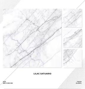 Impresión de inyección de tinta Mármol Look New Era Lujoso Baldosas de porcelana Baldosas vitrificadas Baldosas de cerámica de piso digital HD 60x60 De en - Product Image 1