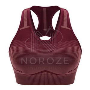Sujetador deportivo para mujer de la mejor calidad recién llegado al mejor precio Sujetador deportivo para gimnasio y yoga sin costuras - Product Image 1