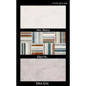 Carreaux de mur de salle de bain de couleur grise de 300x600mm 12x24 carreaux de porcelaine brillants en céramique numérique pour l'intérieur de la cuisine - Product Image 6