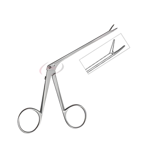 Pince de précision manuelle WULLSTEIN droite 0,8 x 6 mm en acier inoxydable pour instrument chirurgical ORL, certifiée CE - Product Image 1