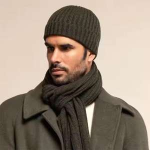 New Style Acrylic Custom <b>Knit</b> <b>Beanie</b> with Embroidery & Personalized Text Thick Warm Winter & Beach <b>Beanie</b> for Men & Women - Product Image 3