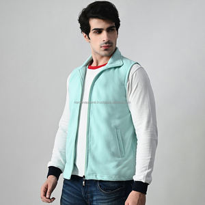 Nardon Apparel Fabricants de vêtements Vestes d'hiver en sherpa personnalisé en polaire avec fermeture éclair à col montant pour hommes - Product Image 3