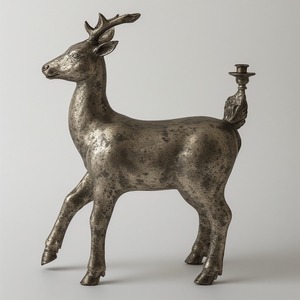 Diamant Brillant Arbre De Noël Panier Miroir En Laiton Poli Surface Couleur Personnalisée Forme Construction Durable pour Des Vacances De Luxe - Product Image 2