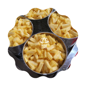 Blue Lotus Farm Ananas en conserve de haute qualité à mélanger avec des aliments et des boissons Prix Sirop Fruits conservés - Product Image 1