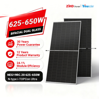 Module Photovoltaïque Bifacial Trina TSM-NEG19RC.20 625-650W, Cadre 30mm, Double Verre, Gain 10-20%, Meilleure Offre en Gros
