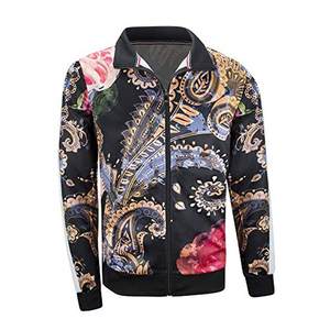 Survêtement Full Zip Veste Et Pantalon Ensemble Mode Streetwear Deux Pièces Tenue Sublimation Sportswear - Product Image 4