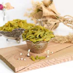 Pasas Kashmari Verdes de Alta Calidad |   Dulce natural |   Nota Agridulce Ligera |   Valor Nutricional |   Calidad de Exportación Premium - Product Image 1